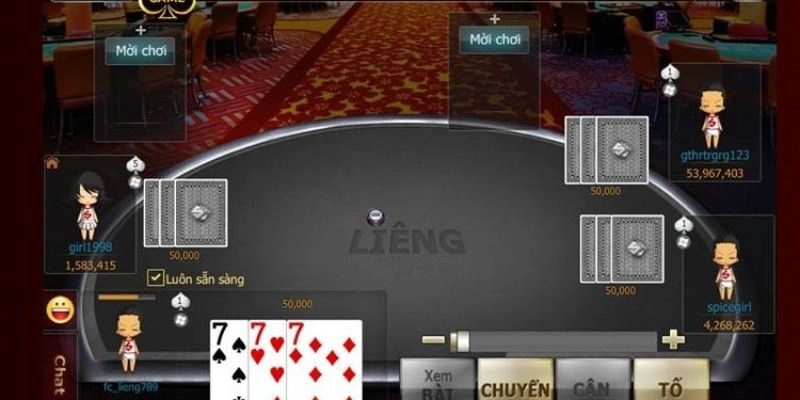 Lưu ý quan trọng trước khi tham gia bàn Liêng